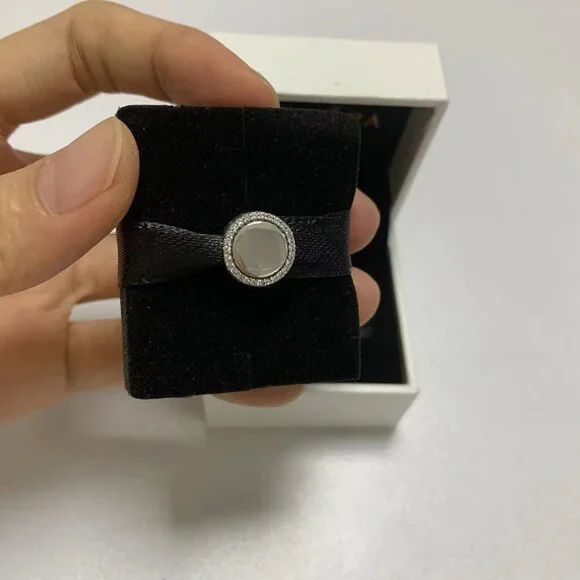 Pandora New Zealand Kiwi & Fern Gift Exclusive Dangle Charm NZ Bead Pendant - Picture 2 of 4